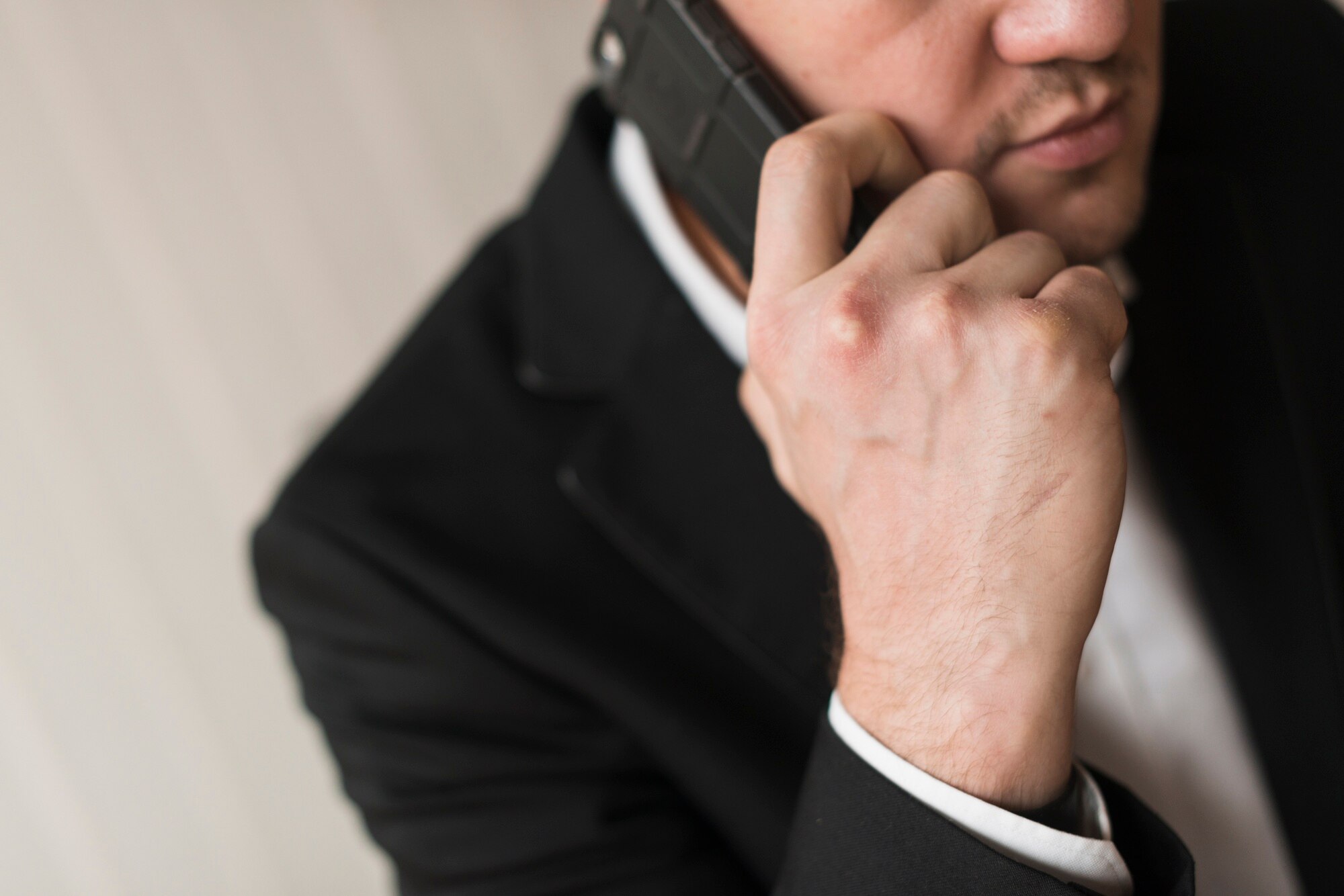 businessman talking smartphone 23 2147768635